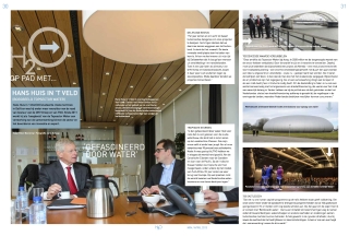 Op pad met Hans Huis in 't Veld, boegbeeld Topsector Water. H2O nummer 4-2013