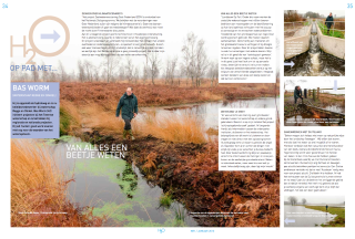 Op pad met Bas Worm, hydroloog bij waterschap Regge en Dinkel. H2O nummer 1-2013