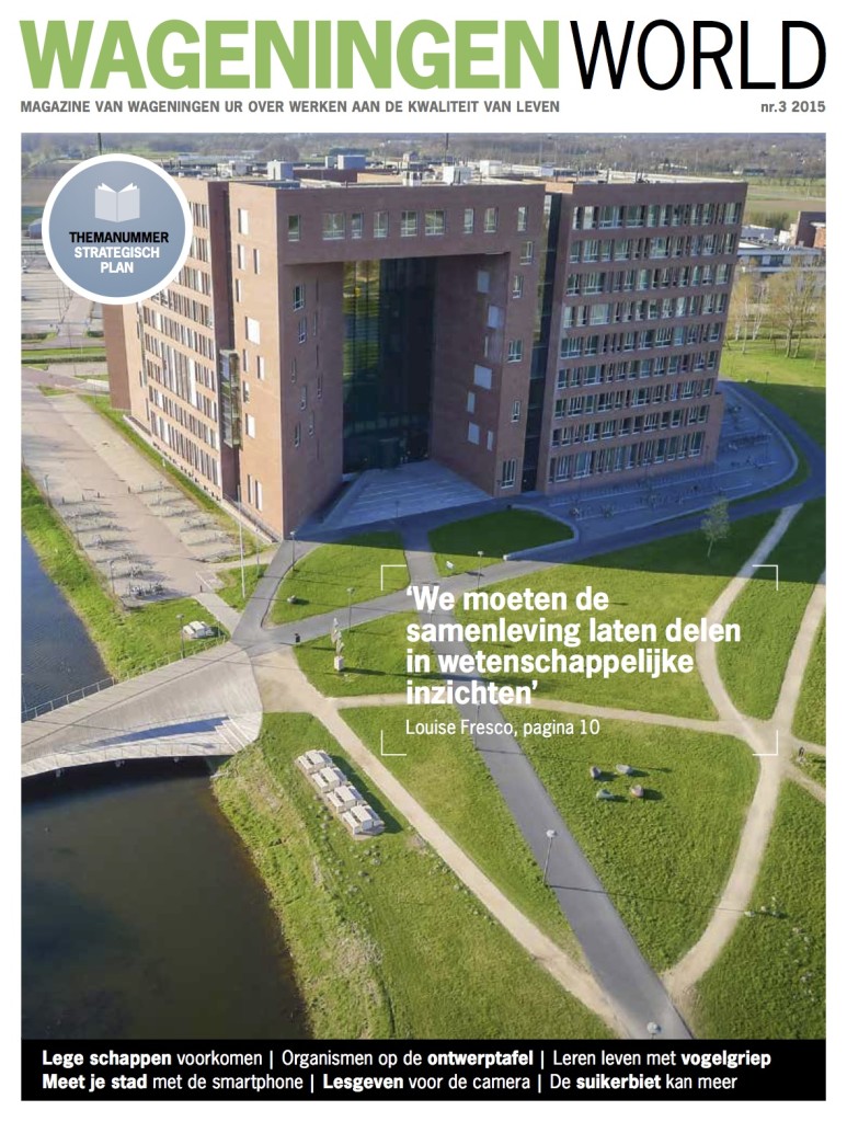 Magazine voor relaties en alumni van Wageningen University and Research centre (WUR)